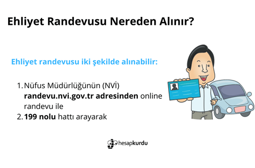 Ehliyet Randevusu Nasıl Alınır?