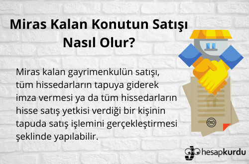 Miras Yoluyla Sahip Olunan Konutlar İçin Yasal İşlemler